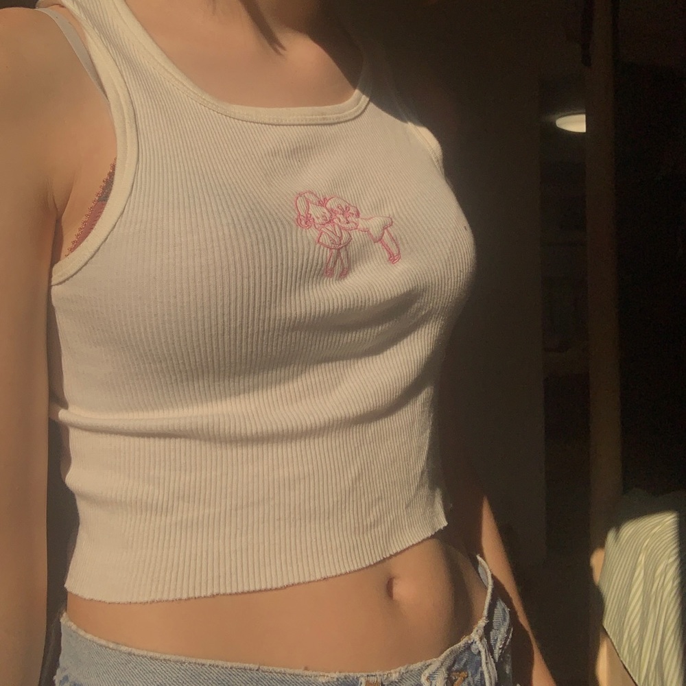 Brandy Melville whispering girls tank